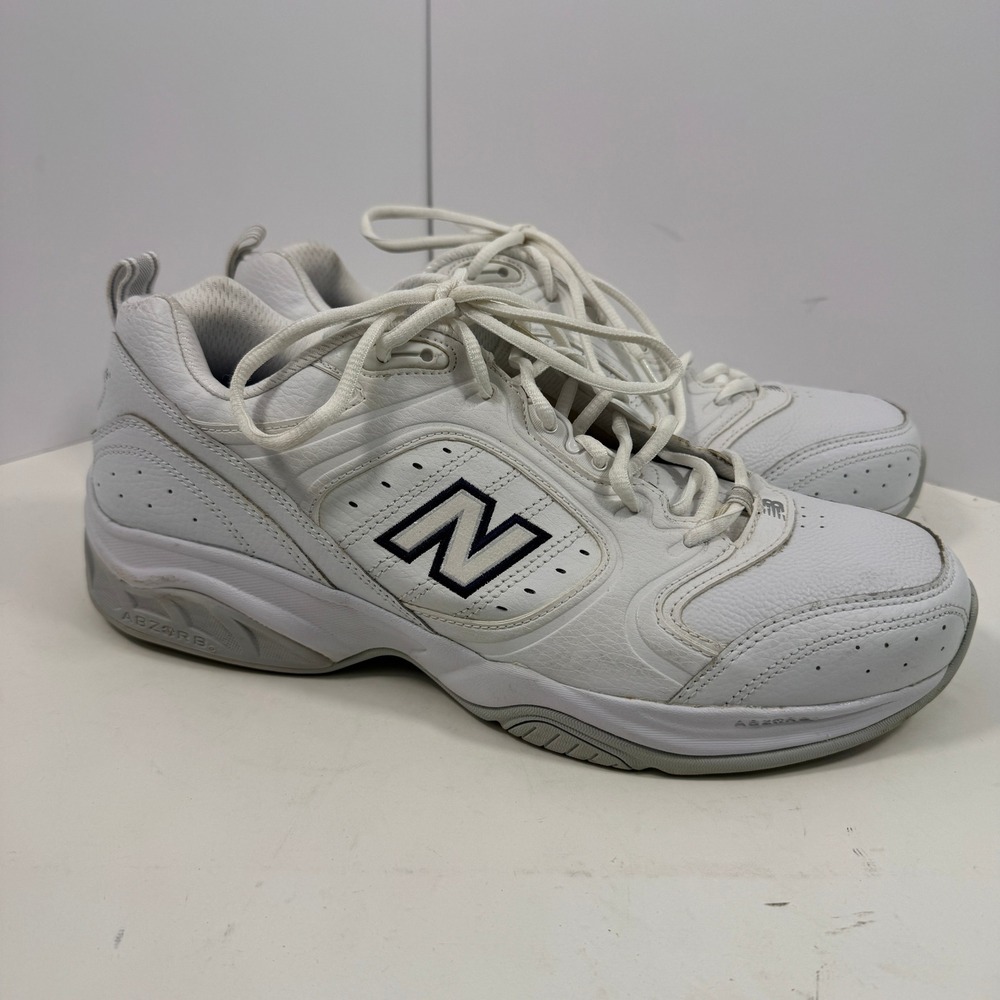 New Balance 623 Mens Walking Shoes White Leather Comfort Size US 11 - Picture 5 of 12